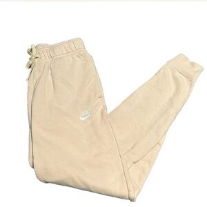 Light Pink Nike Joggers Fleece Sweatpants